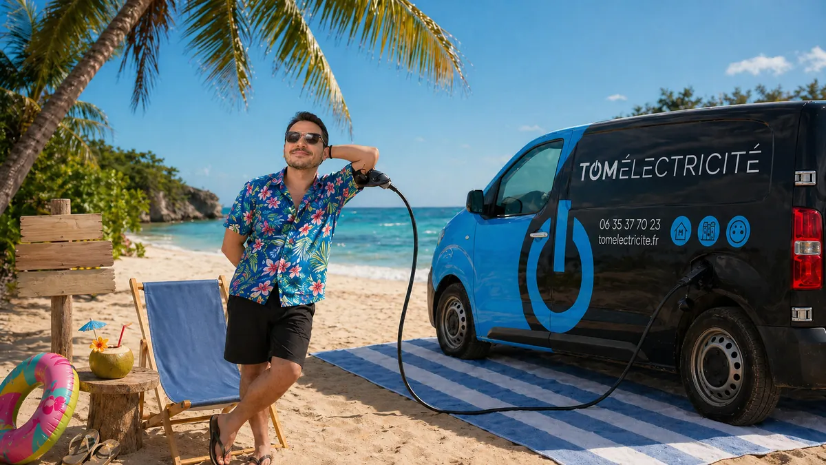 Tom Électricité en vacances